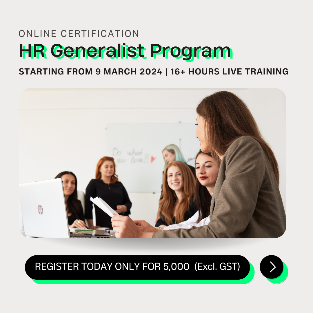 Live Course on HR Generalist