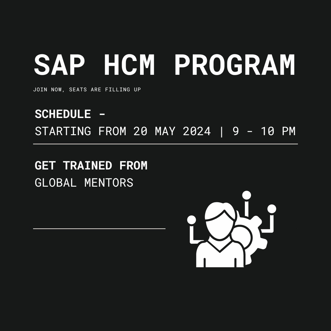 Online Live Course on SAP HCM