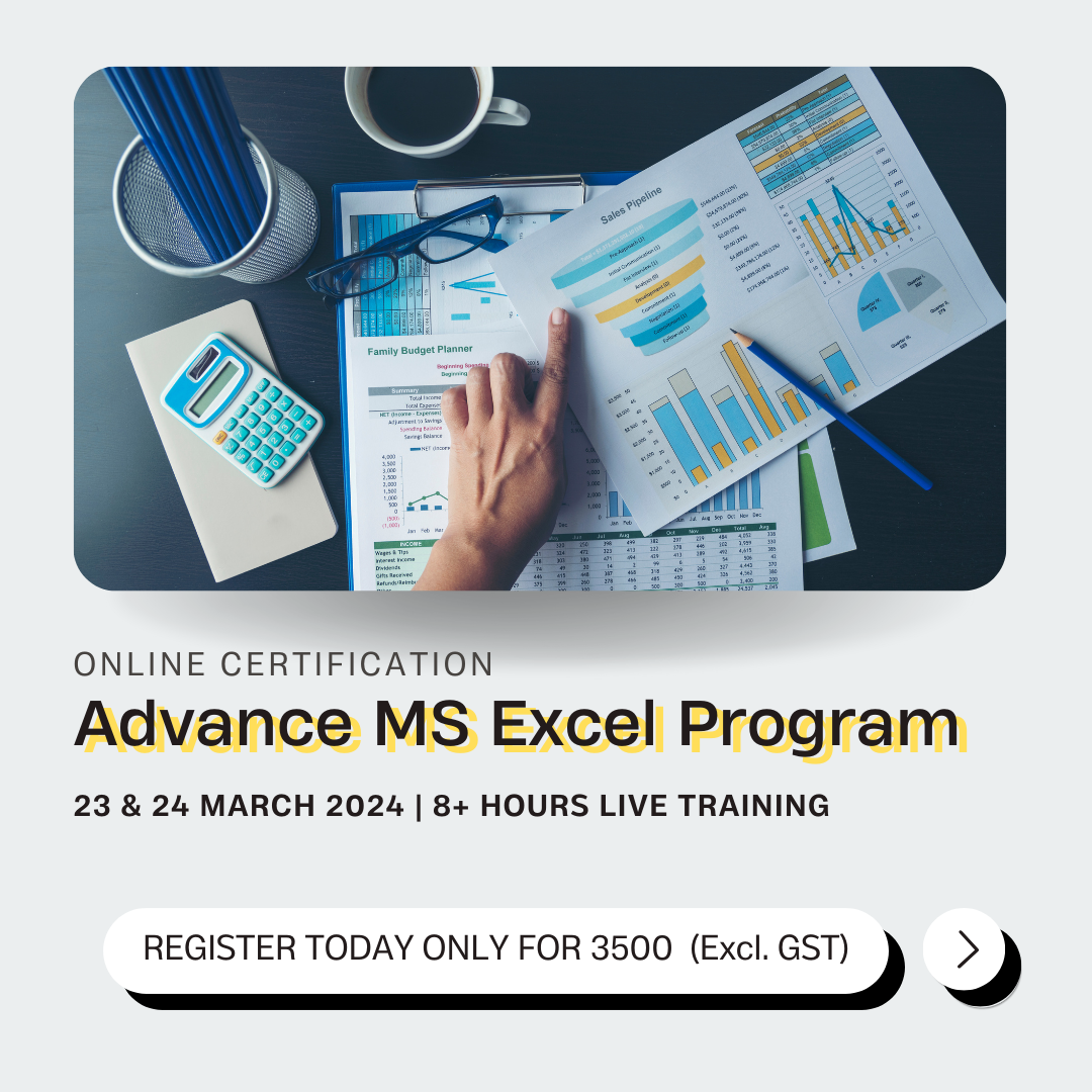 Advance Microsoft Excel Program