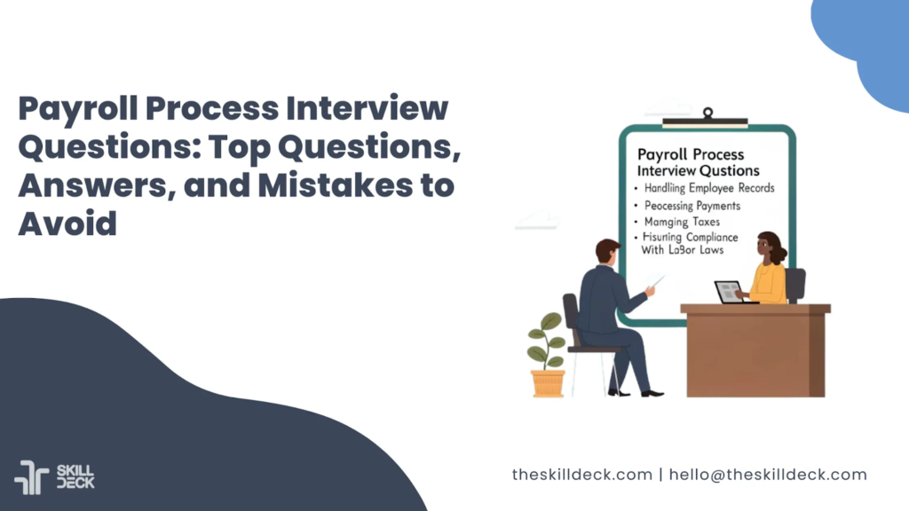 Payroll Process Interview Questions
