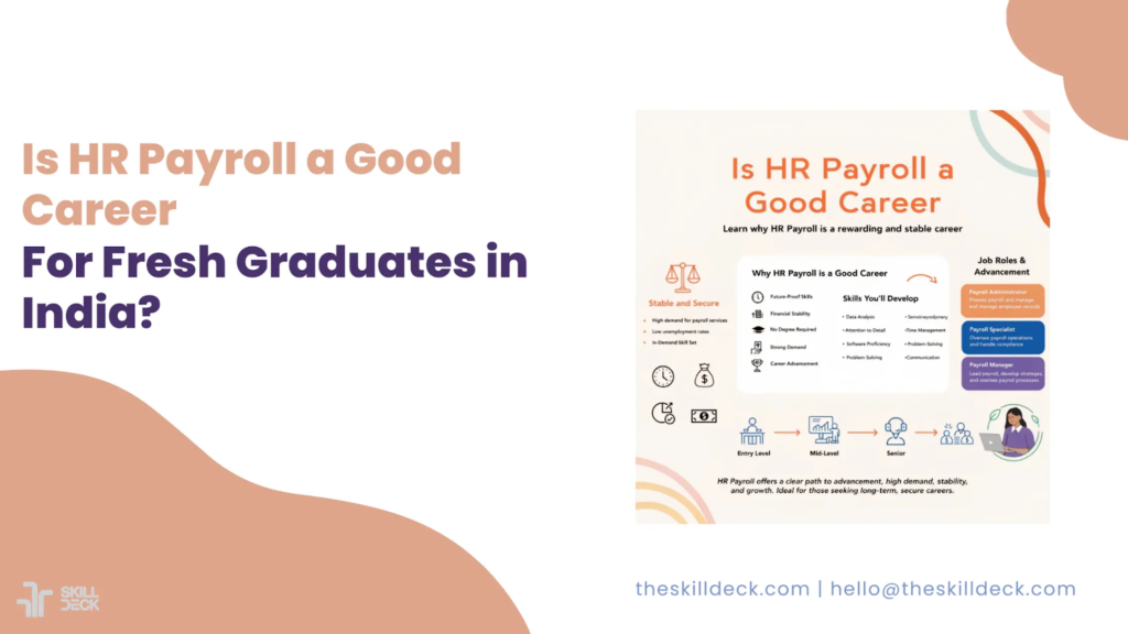 Is HR Payroll a Good Career for Fresh Graduates in India